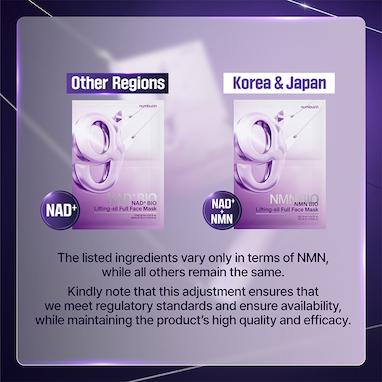 ماسک لیفتینگ و ضدچروک نامبوزین کره ای - Numbuzin No.9 NAD Bio Lifting Full Cover Facial Mask